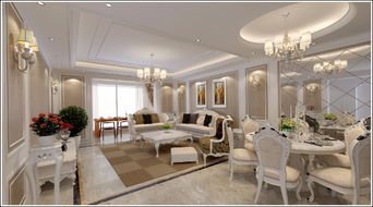 欧式华章，雅致新居 润城一区200平豪华别墅装修实景赏析